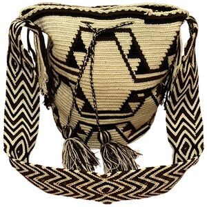 Large Wayuu Mochila Bag | neutral | boho | beachy | western